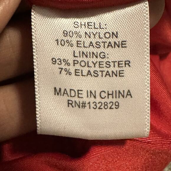 MAJORELLE Red Ruched Halter Bodycon Mini Dress Ruffles‎ Size M - Picture 11 of 13